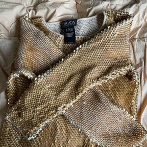 ESCADA Vintage 34 wool/cashmere sequin sweater